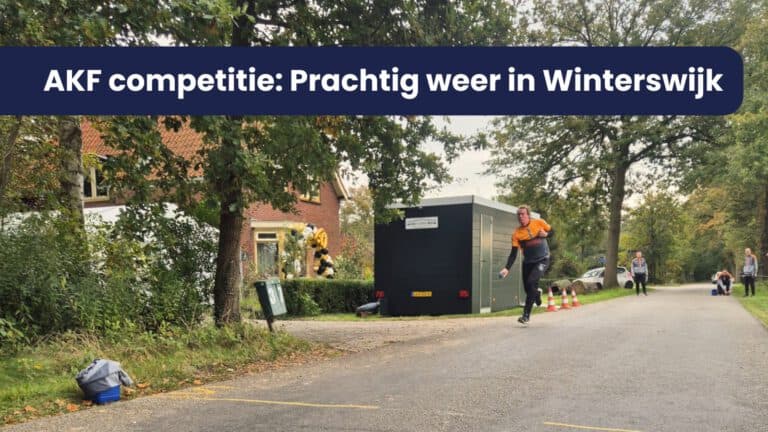AKF competitie: Prachtig weer in Winterswijk